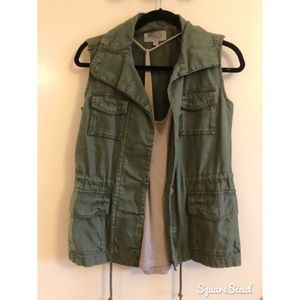 XS Nordstrom’s green vest